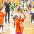 Volejbalová hala patřila v úterý hráčům 1.-5. tříd