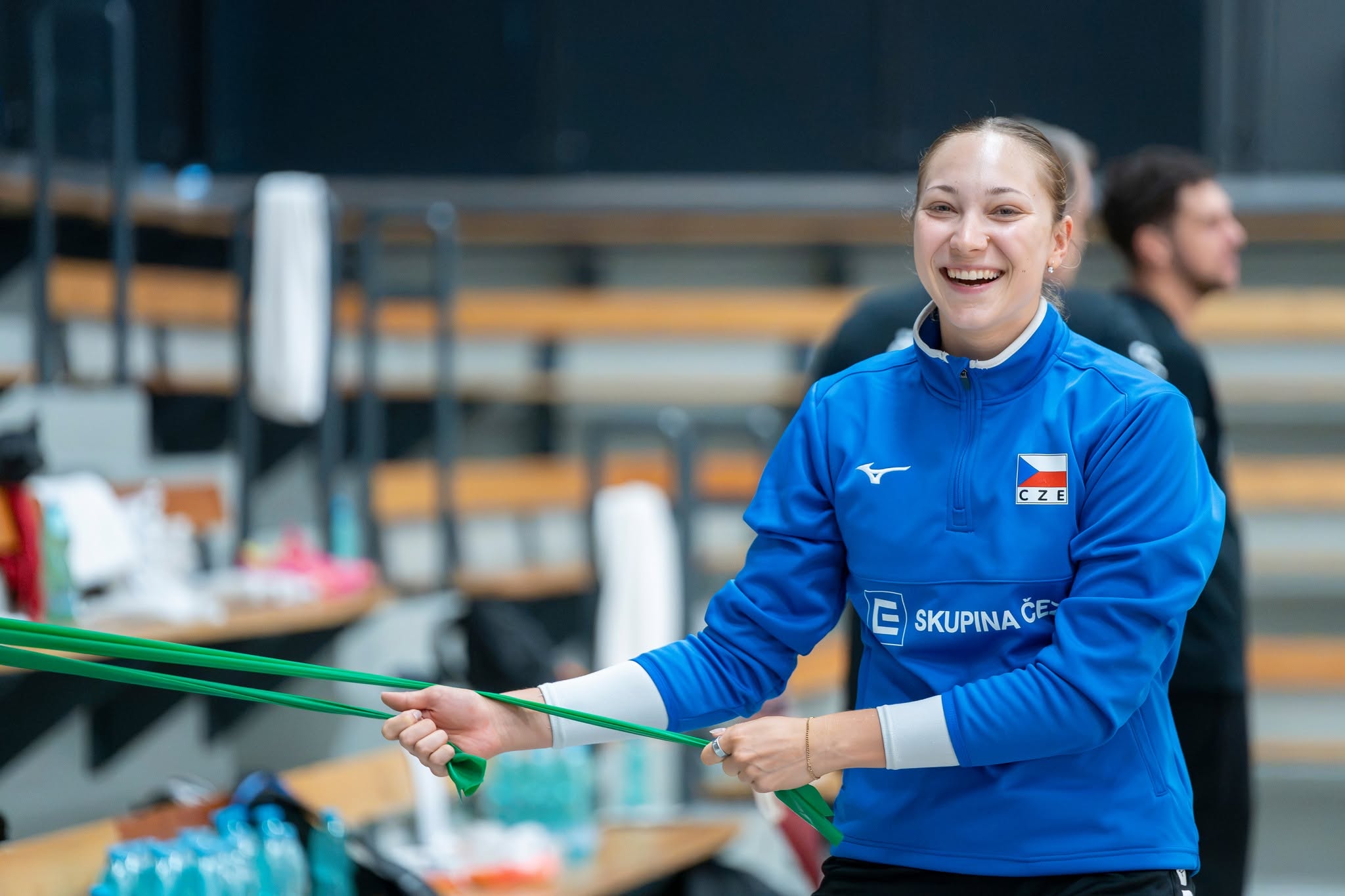 Magdaléna Bukovská na přípravném kempu před ME
